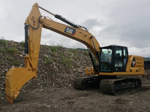 ショベルクレーン仕様バックホウ